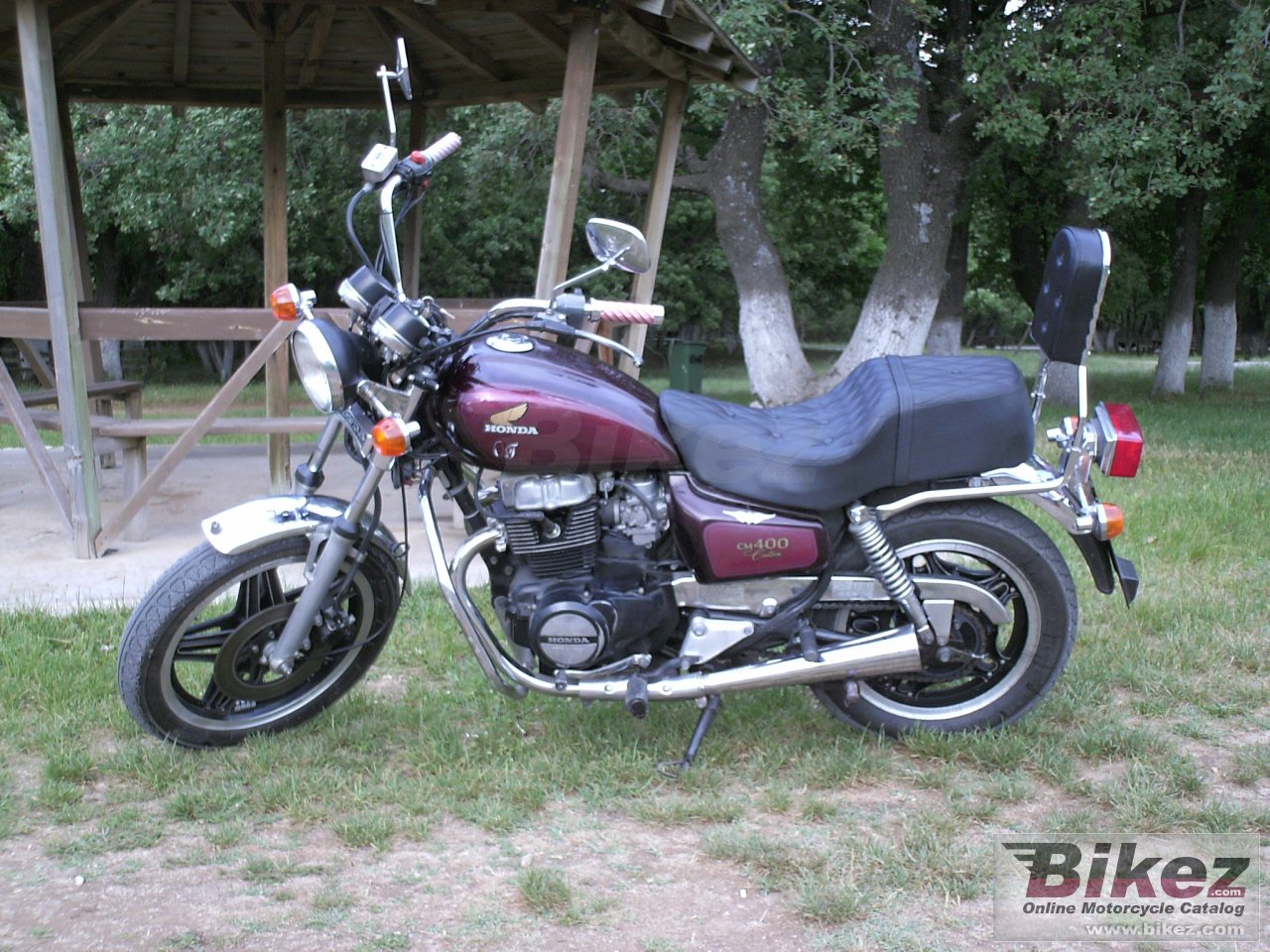 Big e cm 400 t picture and wallpaper from Bikez.com